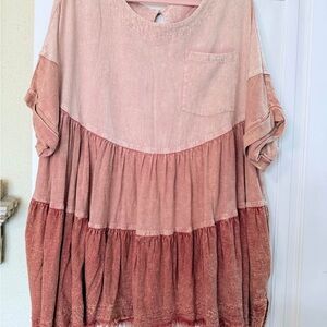 Oli & Hali Blush and Rose Tunic